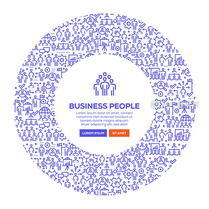 Business People Banner